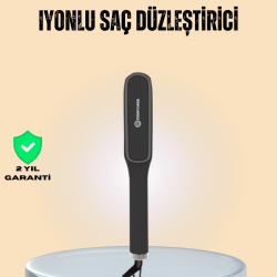 Mey İthalat® İnce ve Kalın Telli Saçlara Uygun Isı Ayarlı Düzleştirici Tarak