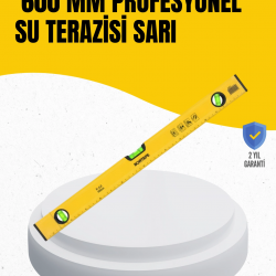 Mey İthalat® İnşaat ve Ev Kullanımı İçin 600 mm Su Terazisi