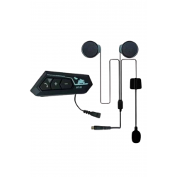 Mey İthalat® Intercom Bluetooth Kask Kulaklık Motosiklet Kulaklık 5.0 Bluetooth