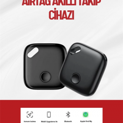 Mey İthalat® iOS Uyumlu Smart Tag | Uzun Pil Ömrü | Bul Uygulaması ile Entegre Akıllı Takip Cihazı