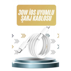 Mey İthalat® IOS Tüm Serilerle Uyumlu 30W Hızlı Şarj Aleti 11 12 13 14/Pro Max Mini Plus
