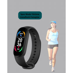 Mey İthalat® iOS ve Android Uyumlu Akıllı Bileklik – Çok Fonksiyonlu Kullanım