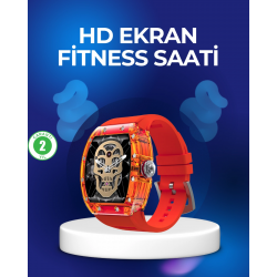 Mey İthalat® IP67 Suya Dayanıklı Akıllı Saat Uzun Pil Ömürlü