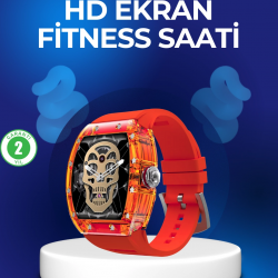 Mey İthalat® IP67 Suya Dayanıklı Akıllı Saat Uzun Pil Ömürlü