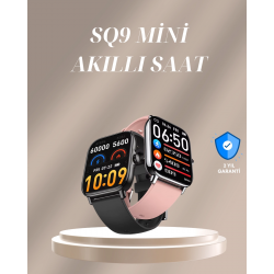 Mey İthalat® IP67 Suya Dayanıklı AMOLED Akıllı Saat Bildirim ve Sağlık Takip Özellikli