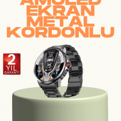 Mey İthalat® IP68 Su Toz Dirençli SW80 Akıllı Saat Android iOS Uyumlu