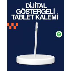 Mey İthalat® iPad için Manyetik Stylus Kalem 1.5mm Pürüzsüz Yazım Ultra Hassas Uçlu