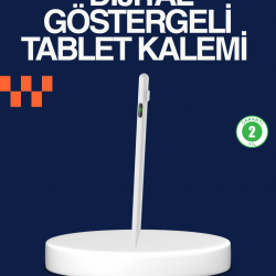 Mey İthalat® iPad için Manyetik Stylus Kalem 1.5mm Pürüzsüz Yazım Ultra Hassas Uçlu