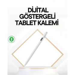 Mey İthalat® iPad Uyumlu 1.5mm POM Uçlu Dokunmatik Kalem Uzun Kullanım Süreli Stylus