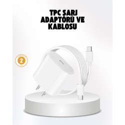 Mey İthalat® iPhone ve iPad Uyumlu 20W Güvenli USB-C Hızlı Şarj Adaptörü