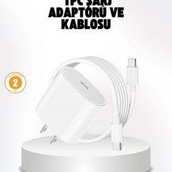 Mey İthalat® iPhone ve iPad Uyumlu 20W Güvenli USB-C Hızlı Şarj Adaptörü
