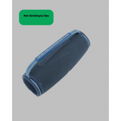 Mey İthalat® IPX5 Su Geçirmez Taşınabilir Bluetooth Hoparlör Renkli Işıklı