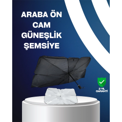 Mey İthalat® Isı ve UV Engelleyici Güneşlik – 360° Bükülebilir Şemsiye Sapı ile Konfor