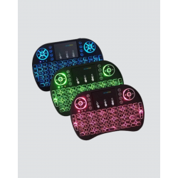 Mey İthalat® Işıklı Q Klavye – Entegre Touchpad, Ergonomik Tasarım ve Türkçe Karakter Desteği