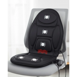 Mey İthalat® Isıtmalı Masaj Koltuk Minderi Sırt Bel Boyun ve Kalça Destekli