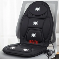 Mey İthalat® Isıtmalı Masaj Koltuk Minderi Sırt Bel Boyun ve Kalça Destekli