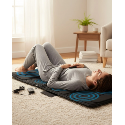 Mey İthalat® Isıtmalı Masaj Minderi 5 Masaj Modu ve 3 Seviye Yoğunluk