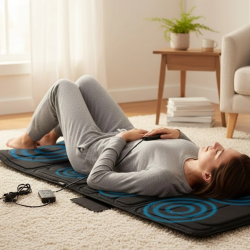 Mey İthalat® Isıtmalı Masaj Minderi 5 Masaj Modu ve 3 Seviye Yoğunluk