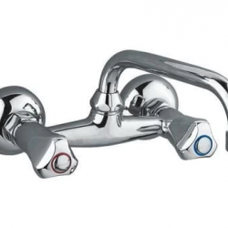 Mey İthalat® İtimat Alfa 205 Döner Eviye Bataryası Duvardan