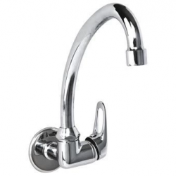 Mey İthalat® İtimat Zeta Mix 383 Duvardan Tekli Eviye Bataryası