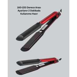 Mey İthalat® Iyon Teknolojili Düzleştirici – Düzleştirici ve Dalga Yapma Özellikli