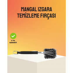 Mey İthalat® Izgara ve Barbekü Temizleme Fırçası Dayanıklı Tasarım