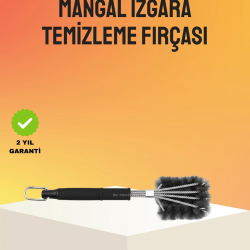 Mey İthalat® Izgara ve Barbekü Temizleme Fırçası Dayanıklı Tasarım