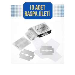 Mey İthalat® Izzy 10 ADET Ayak Taban Nasır Yedek Jileti