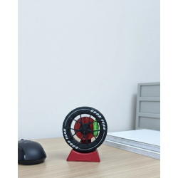 Mey İthalat® Jant Tasarımlı Masa Üstü Ofis Dekoru Spor Tasarım Aksesuar