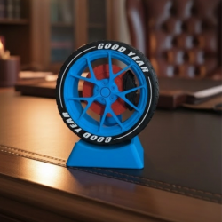 Mey İthalat® Jant Tasarımlı Ofis Dekoru Masa Üstü Dekoratif Aksesuar