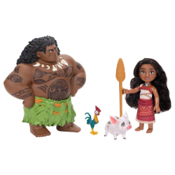 Mey İthalat® JKP 237556 Moana - 15 cm Maui & Moana ve Arkadaşları  Set
