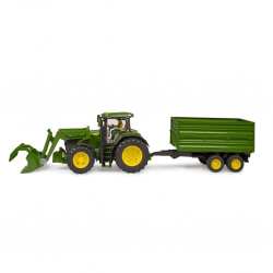 Mey İthalat® John Deere 7R 350 Kepçeli Traktör Ve Römork BR03155