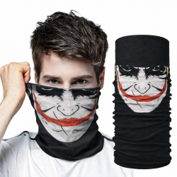 Mey İthalat® Joker Desenli Çok Amaçlı Buff – Yüz, Boyun ve Bandana Maskesi 5 No