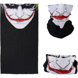 Mey İthalat® Joker Desenli Çok Amaçlı Buff – Yüz, Boyun ve Bandana Maskesi 5 No