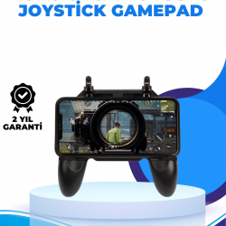 Mey İthalat® Joystickli ve Tetikleyicili PUBG Mobile Gamepad Oyun Kontrolcüsü
