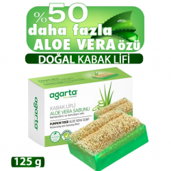 Mey İthalat®   Kabak Lifli Aloe Vera Sabunu 125 Gr
