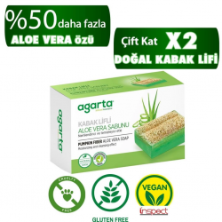 Mey İthalat®   Kabak Lifli Aloe Vera Sabunu 125 Gr