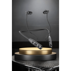 Mey İthalat® Kablolu Bluetooth Kulaklık Boyun Bantlı ANC Özelliği Yüksek Ses Kaliteli 100 saat