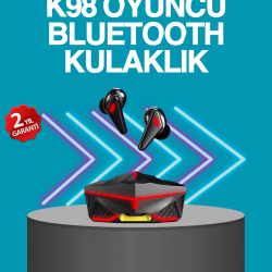 Mey İthalat® Kablosuz Bluetooth 5.0 Metal Kasa Gaming Kulaklık