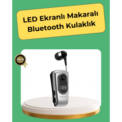 Mey İthalat® Kablosuz Bluetooth 5.2 Kulaklık – Titreşimli Uyarı ve Uzun Pil Ömrü