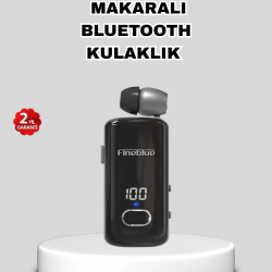 Mey İthalat® Kablosuz Bluetooth 5.3 Kulaklık Dijital Ekranlı ve Su Geçirmez
