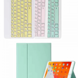 Mey İthalat® Kablosuz Bluetooth Bağlantılı Taşınabilir Q Klavye Tüm Cihazlara Uyumlu