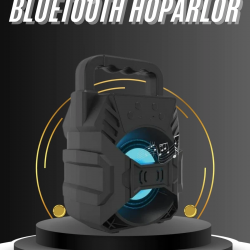 Mey İthalat® Kablosuz Bluetooth Hoparlör Ses Bombası RGB Işıklı Taşınabilir Yüksek Ses Kaliteli