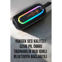 Mey İthalat® Kablosuz Bluetooth Hoparlör Taşınabilir