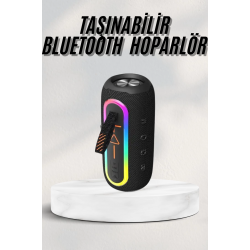 Mey İthalat® Kablosuz Bluetooth Hoparlör Taşınabilir Çoklu Bağlantılı Özelliği