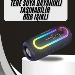 Mey İthalat® Kablosuz Bluetooth Hoparlör Taşınabilir Çoklu Bağlantılı Özelliği