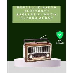 Mey İthalat® Kablosuz Bluetooth Hoparlör ve FM Radyo