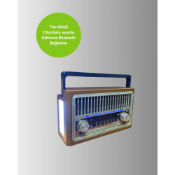 Mey İthalat® Kablosuz Bluetooth Hoparlör ve FM Radyo