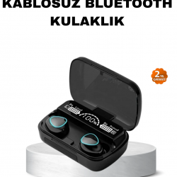 Mey İthalat® Kablosuz Bluetooth Kulaklık 5.1 Uzun Pil Ömrü Gürültü Engelleme