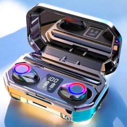 Mey İthalat® Kablosuz Bluetooth Kulaklık Dijital Göstergeli Uzun Pil Ömrü